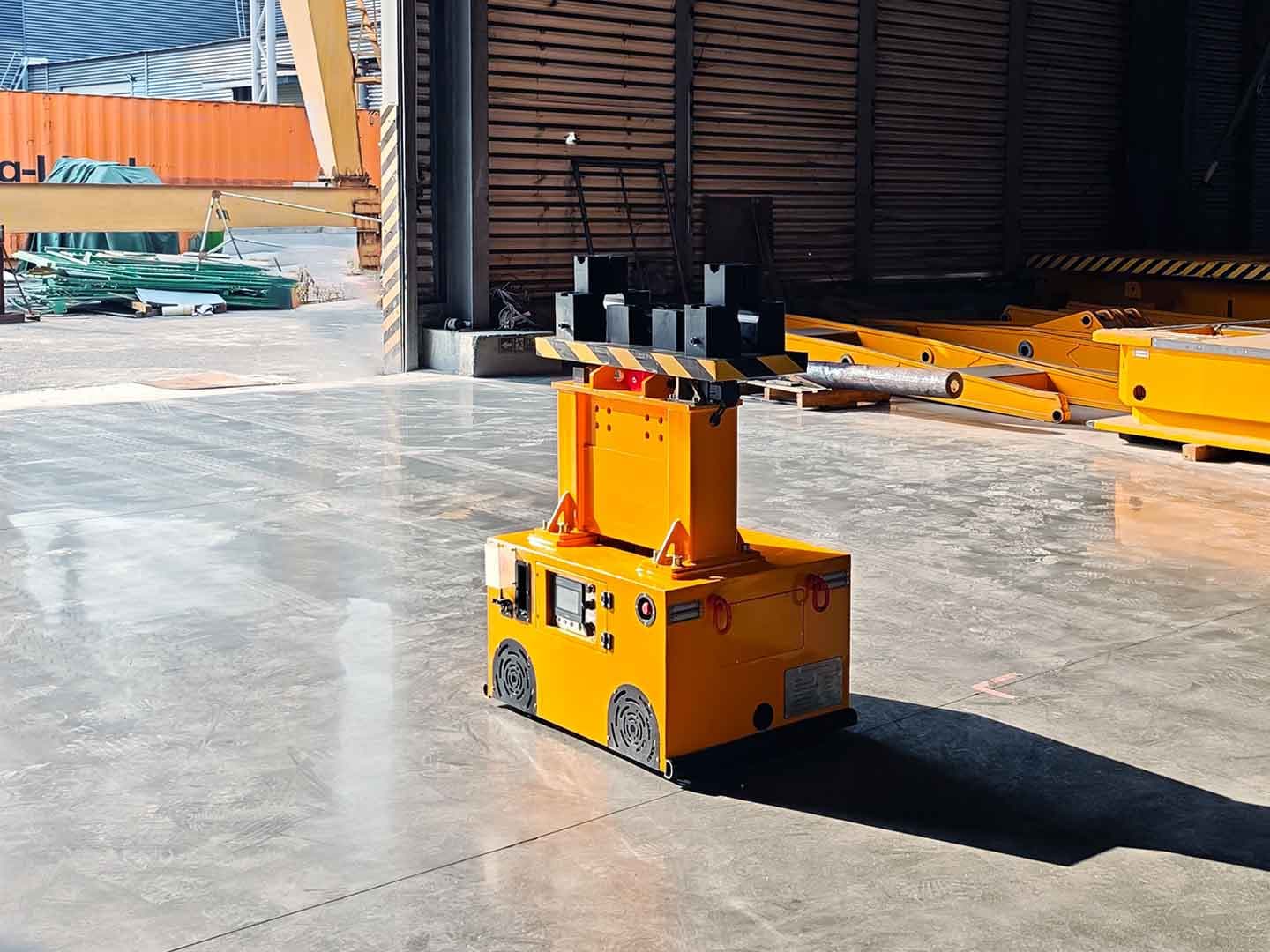 170kg升降车应用于零部件组装-2