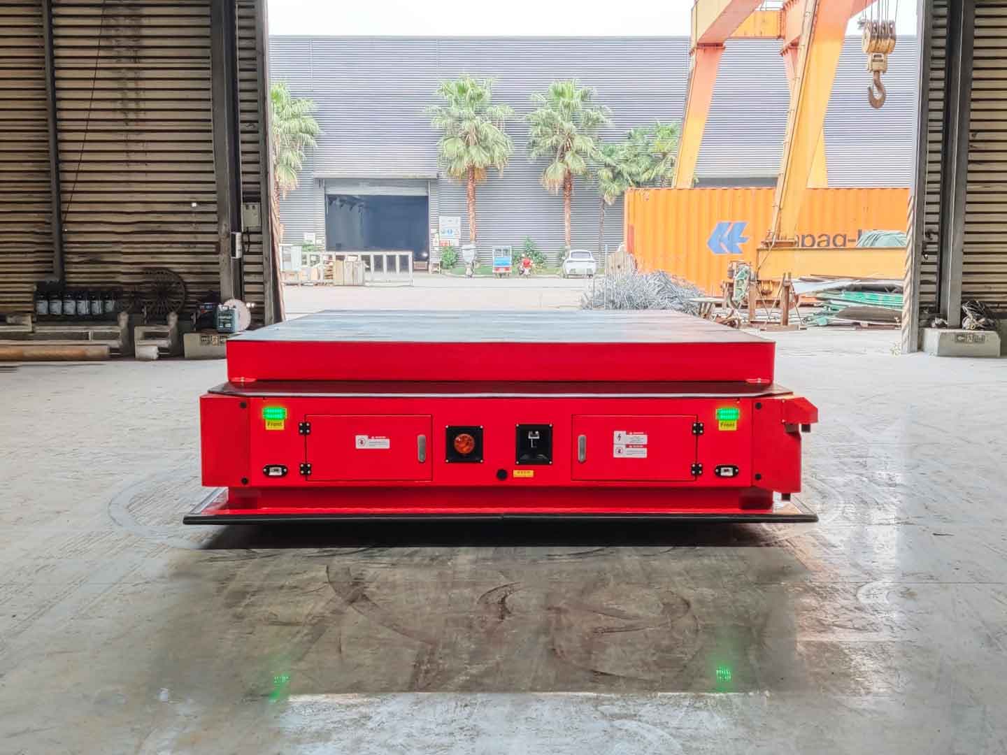 80t重载AGV应用于转运大部件-1