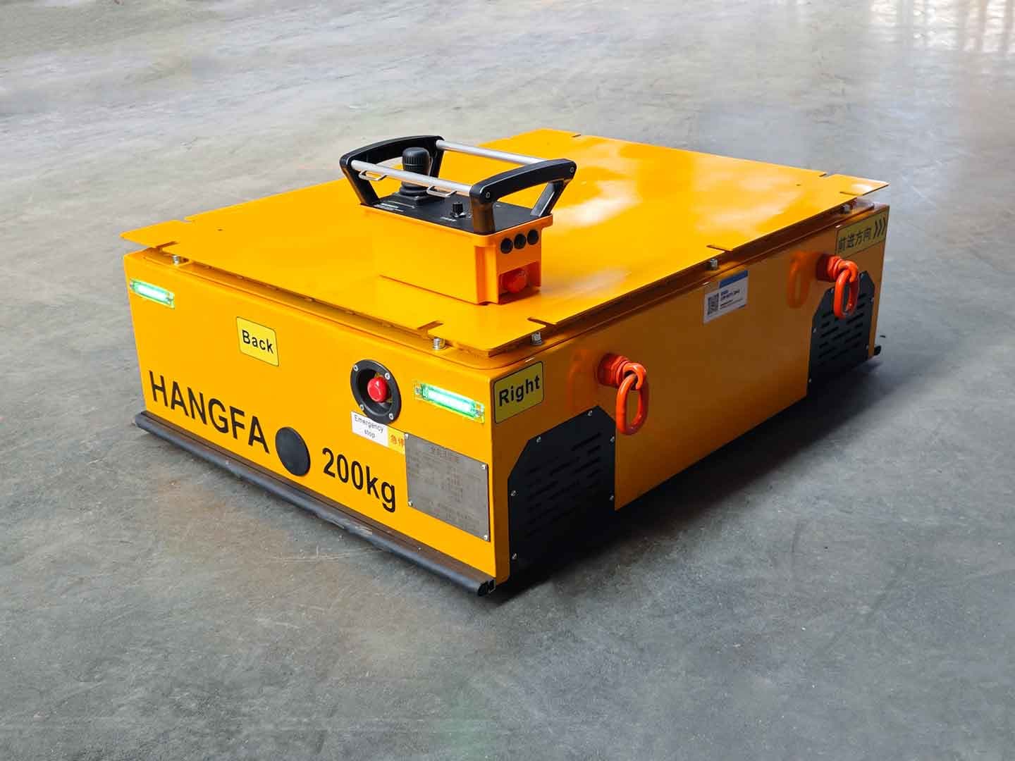 200kg全向运输车应用于搭载设备运输-2