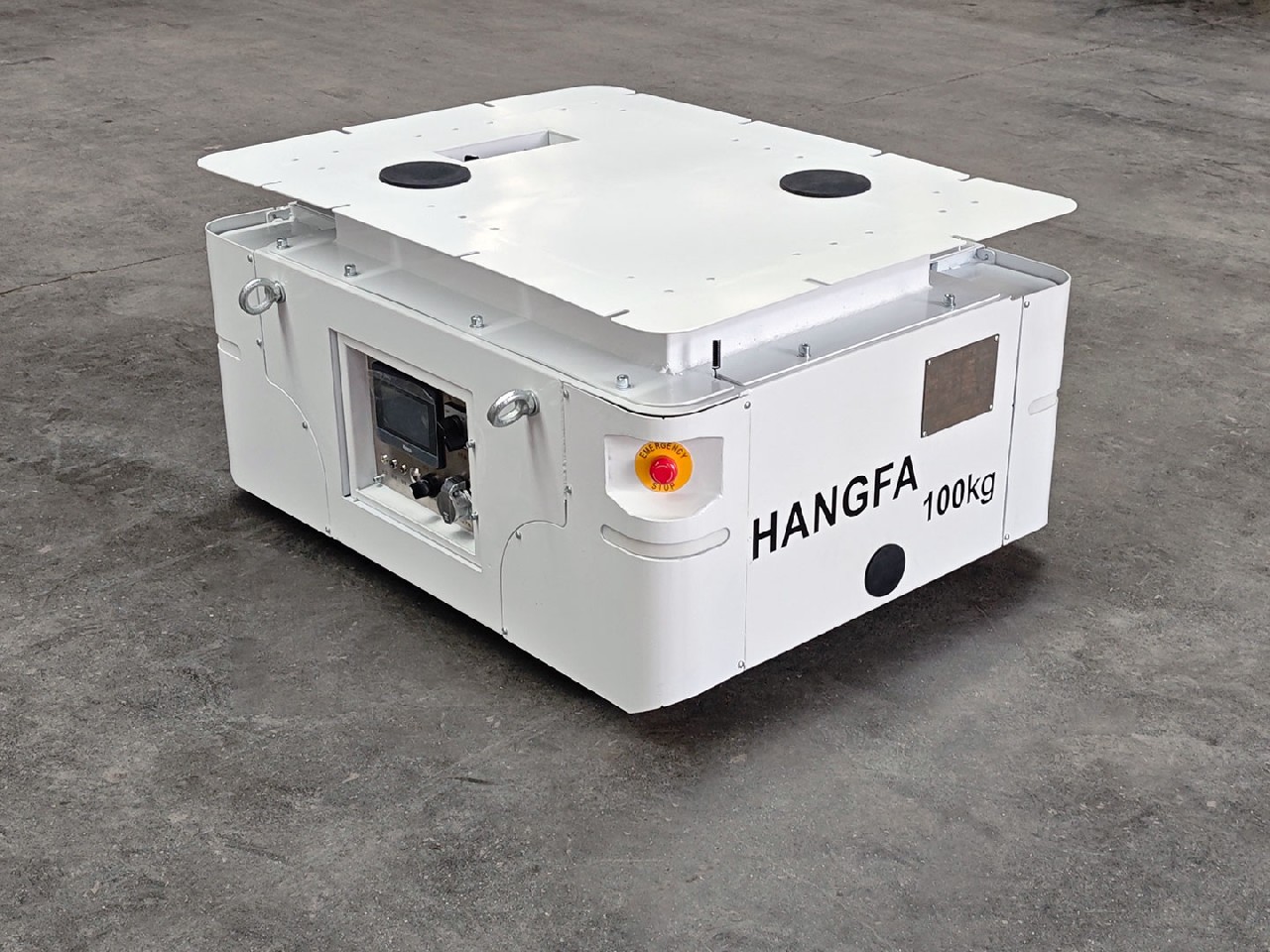 100kg全向运输车应用于搭载设备运输